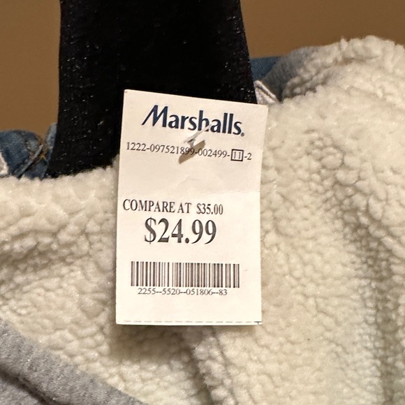 Brooklyn Cloth Blue Hooded Denim Jacket - Picture 4 of 5